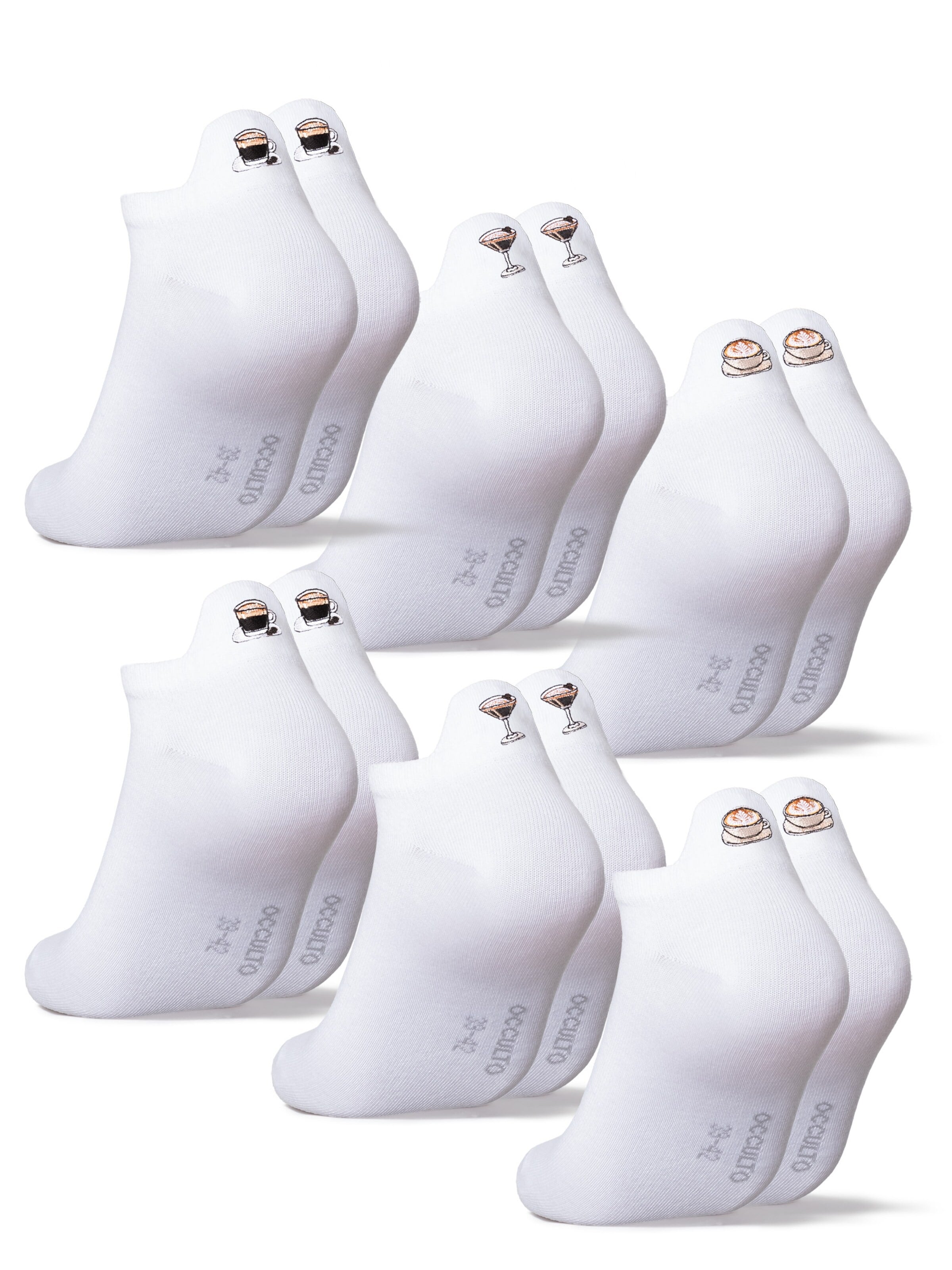Occulto Socken 'Luca' in Braun