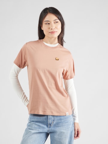 Iriedaily Shirt 'Burger Love' in Beige: front