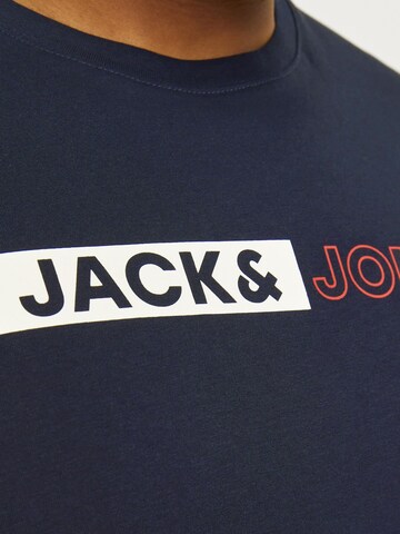 Jack & Jones Plus - Camiseta en azul