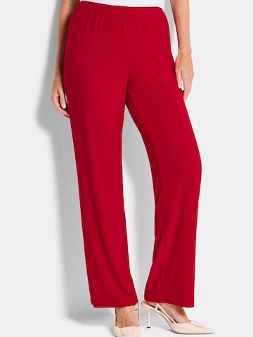 Loosefit Pantalon Goldner en rouge