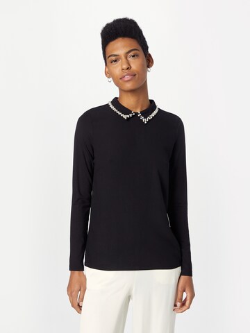 MORE & MORE Bluse in Schwarz: Vorderseite