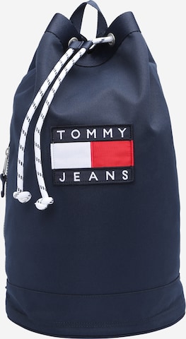 Tommy Jeans - Mochila en azul: frente