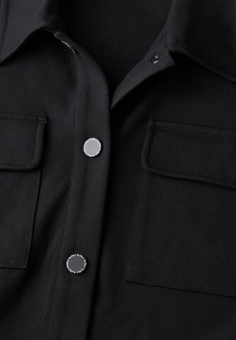 CECIL Zip-Up Hoodie in Black