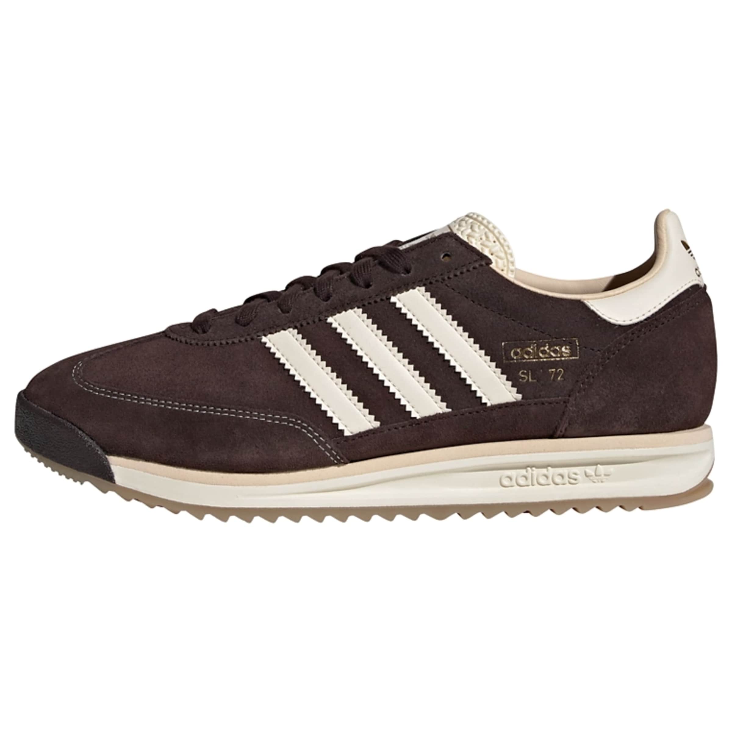 ADIDAS ORIGINALS Platform trainers 'SL 72 RS' in Brown: front