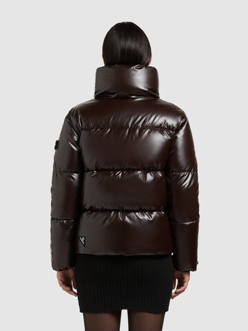 khujo Winterjas 'Rinja2' in Bruin