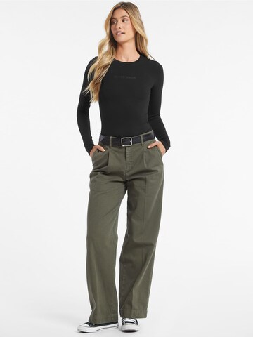 GUESS Shirt Bodysuit in Black