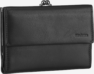 Maître Wallet in Black: front