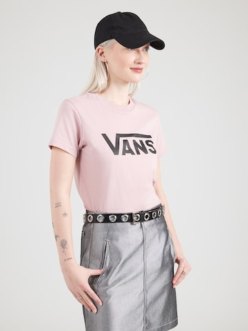 VANS Póló 'FLYING V' - rózsaszín: elől