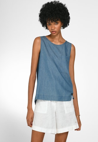 Peter Hahn Top in Blue: front