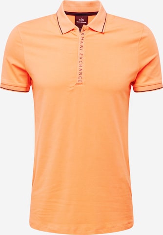 T-Shirt ARMANI EXCHANGE en orange : devant