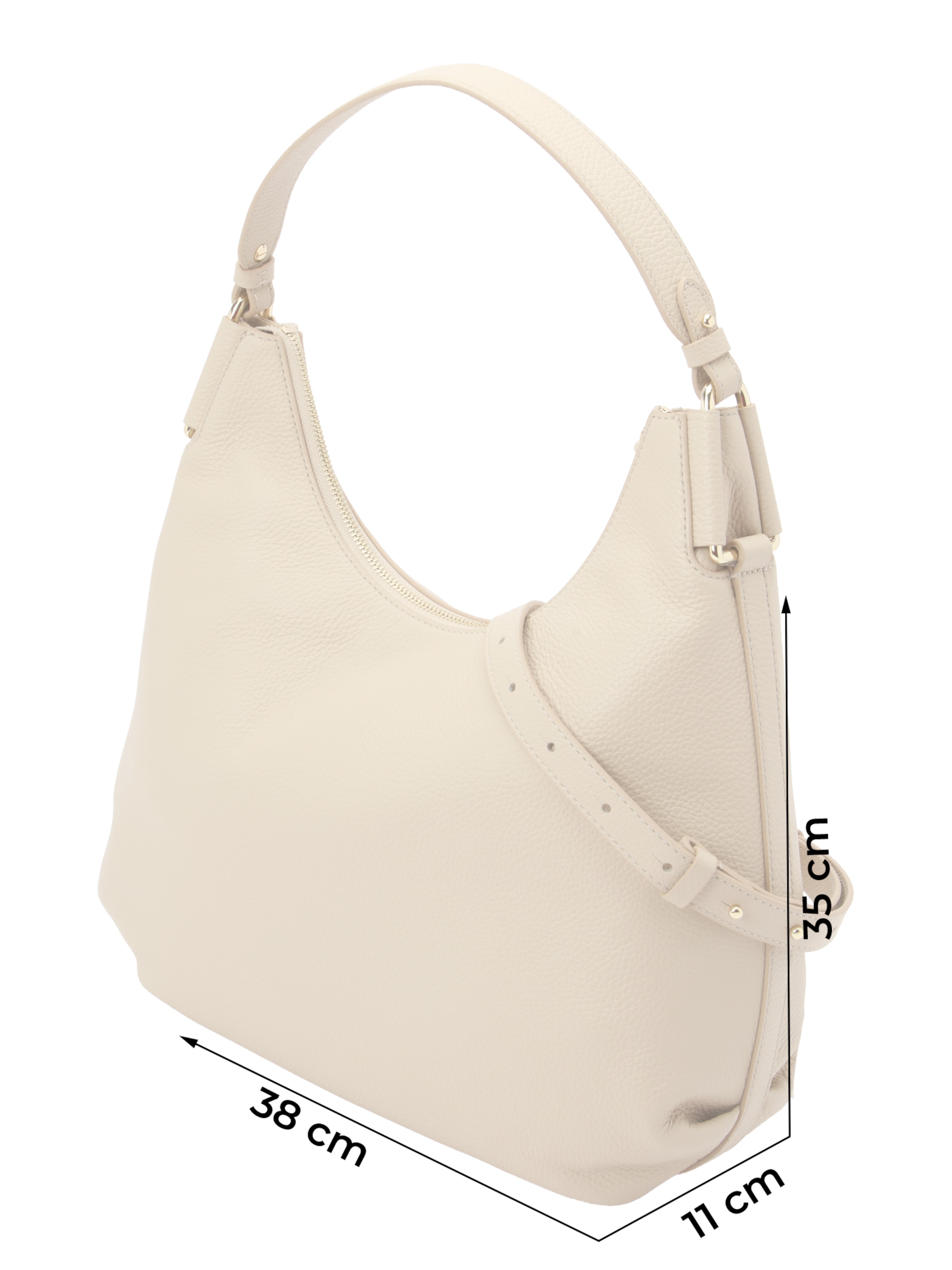 Coccinelle Τσάντα ώμου 'REBEKKA' σε μπεζ