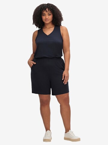 SHEEGO Jumpsuit in Blue: front