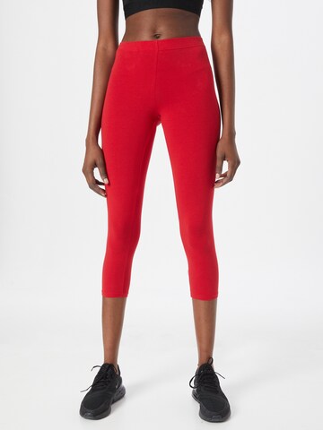 Blutsgeschwister Skinny Leggings in Red: front