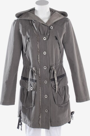 Marc Cain Jacket & Coat in XXS in Grey: front