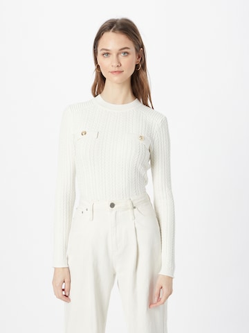 Karen Millen - Jersey en beige: frente