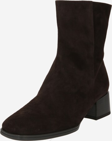 GABOR Ankle Boots 'Röhrli' in Brown: front