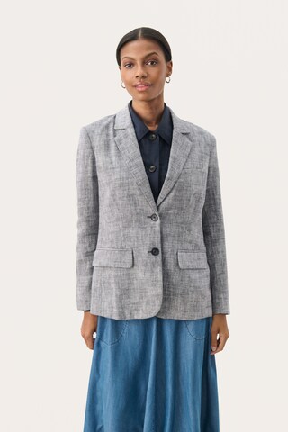 Blazer Part Two en gris : devant