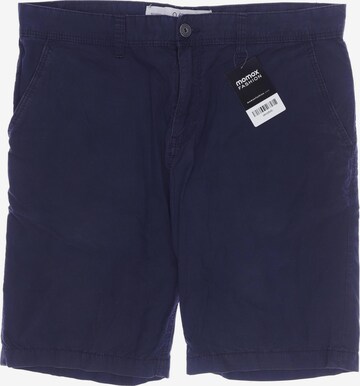 QS Shorts 34 in Blau: predná strana