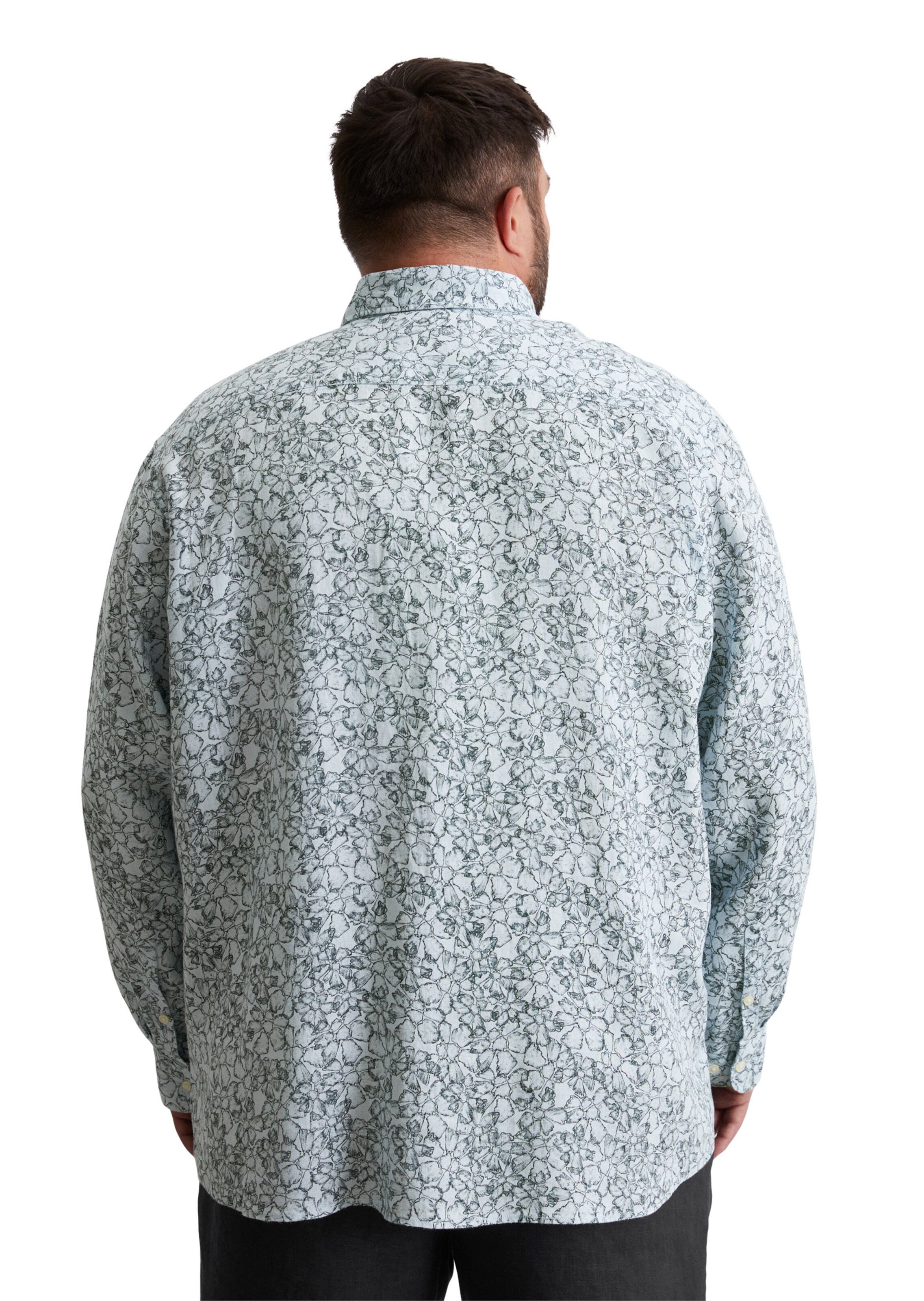 Marc O'Polo Regular fit Button Up Shirt in Blue