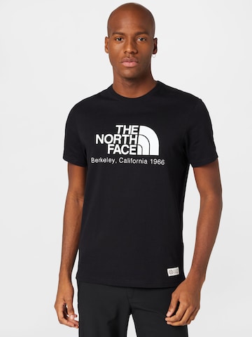 Maglietta 'BERKELEY CALIFORNIA' di THE NORTH FACE in nero: frontale