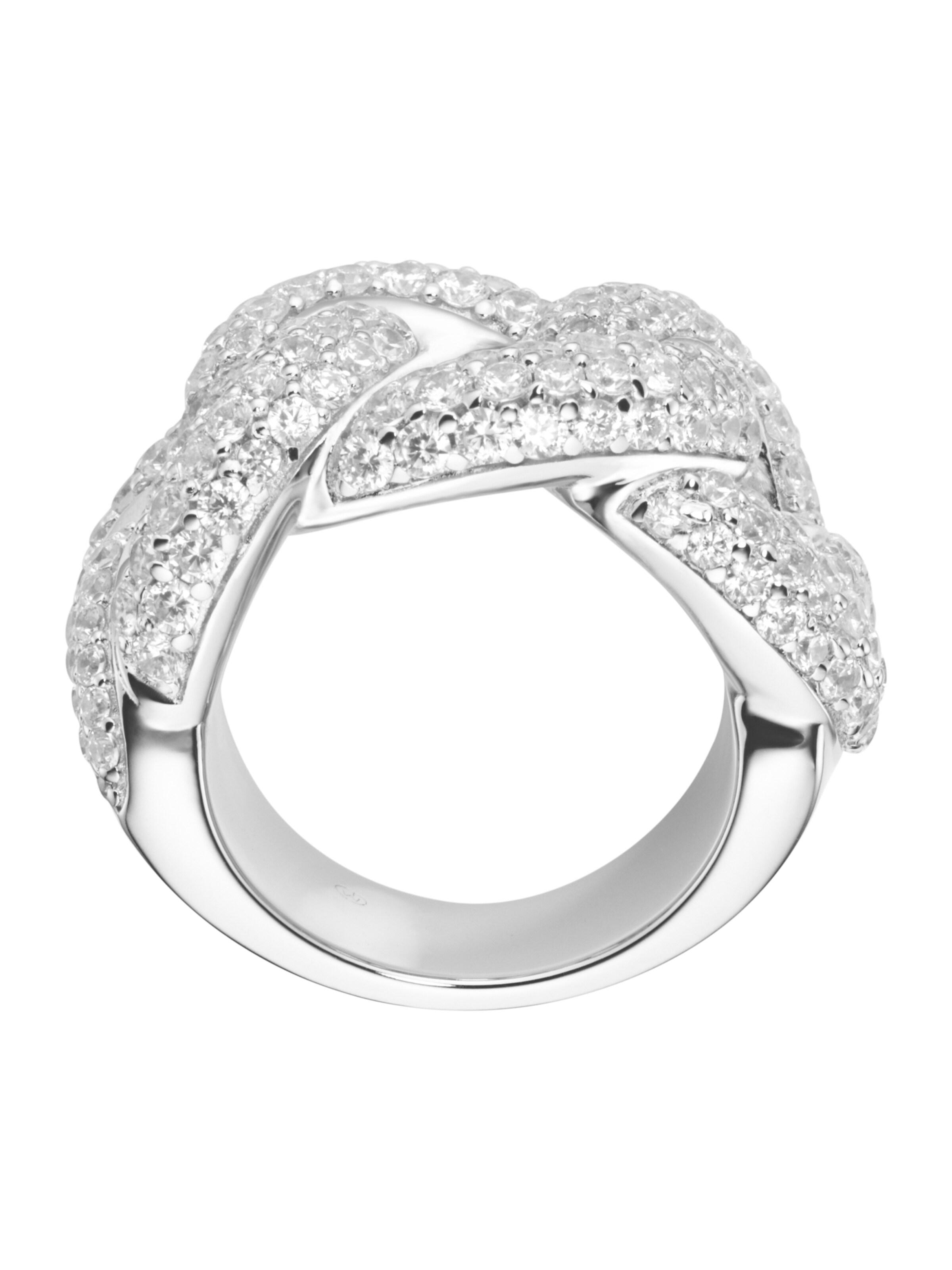 Anello di Giorgio Martello Milano in argento: frontale