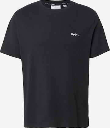 Pepe Jeans Футболка 'CONTRAST CONNOR' в Черный: спереди