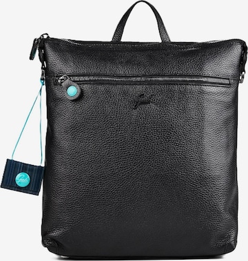 Gabs Rucksack 'Lolita M zip bull black' in Schwarz: Vorderseite