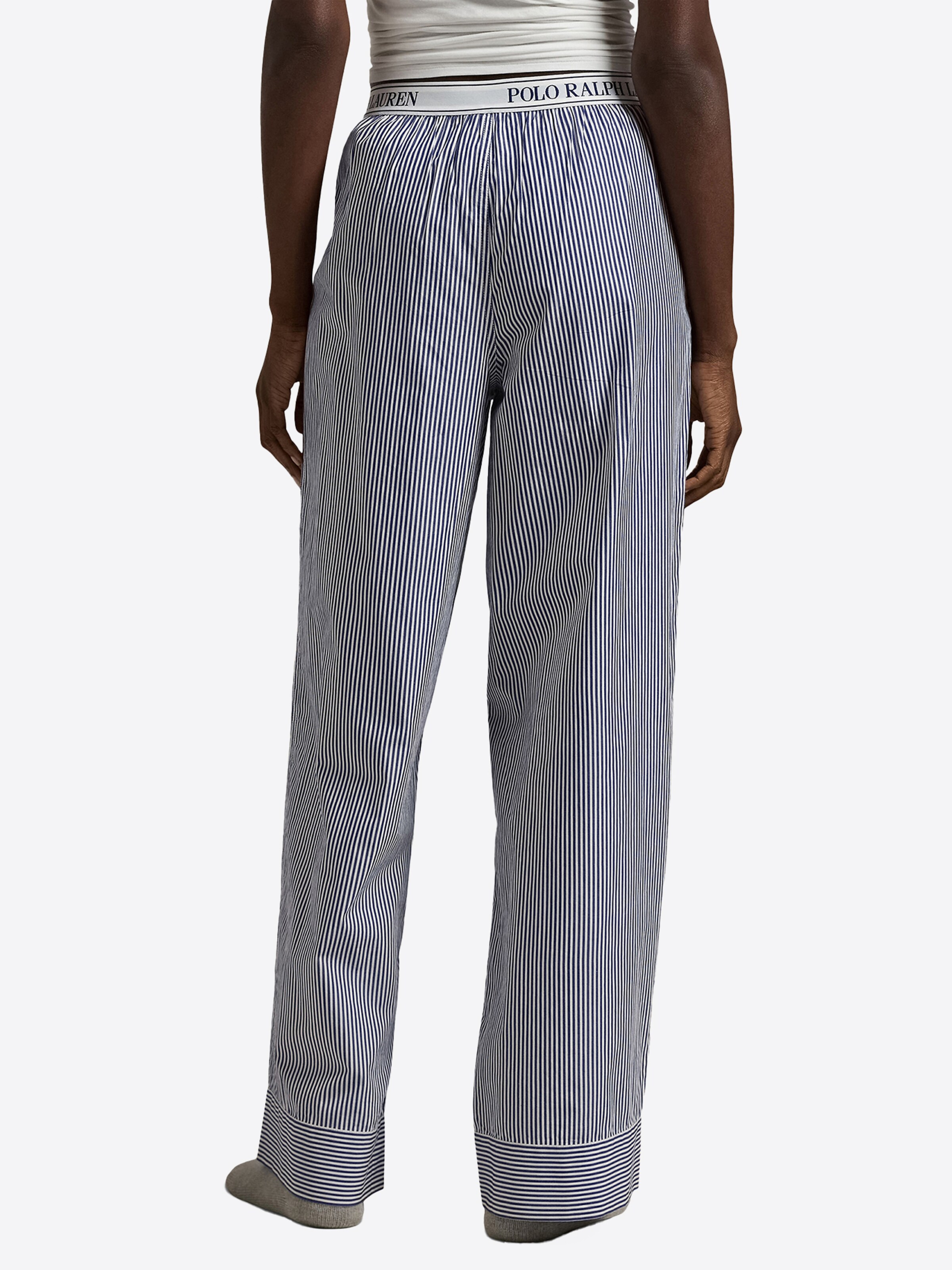 Polo Ralph Lauren Pyjamabroek ' Shirting Stripes ' in Blauw