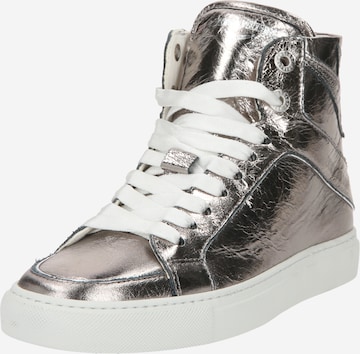 Zadig & Voltaire Sneakers high i grå: forside
