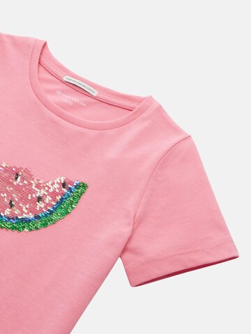 T-Shirt TOM TAILOR en rose