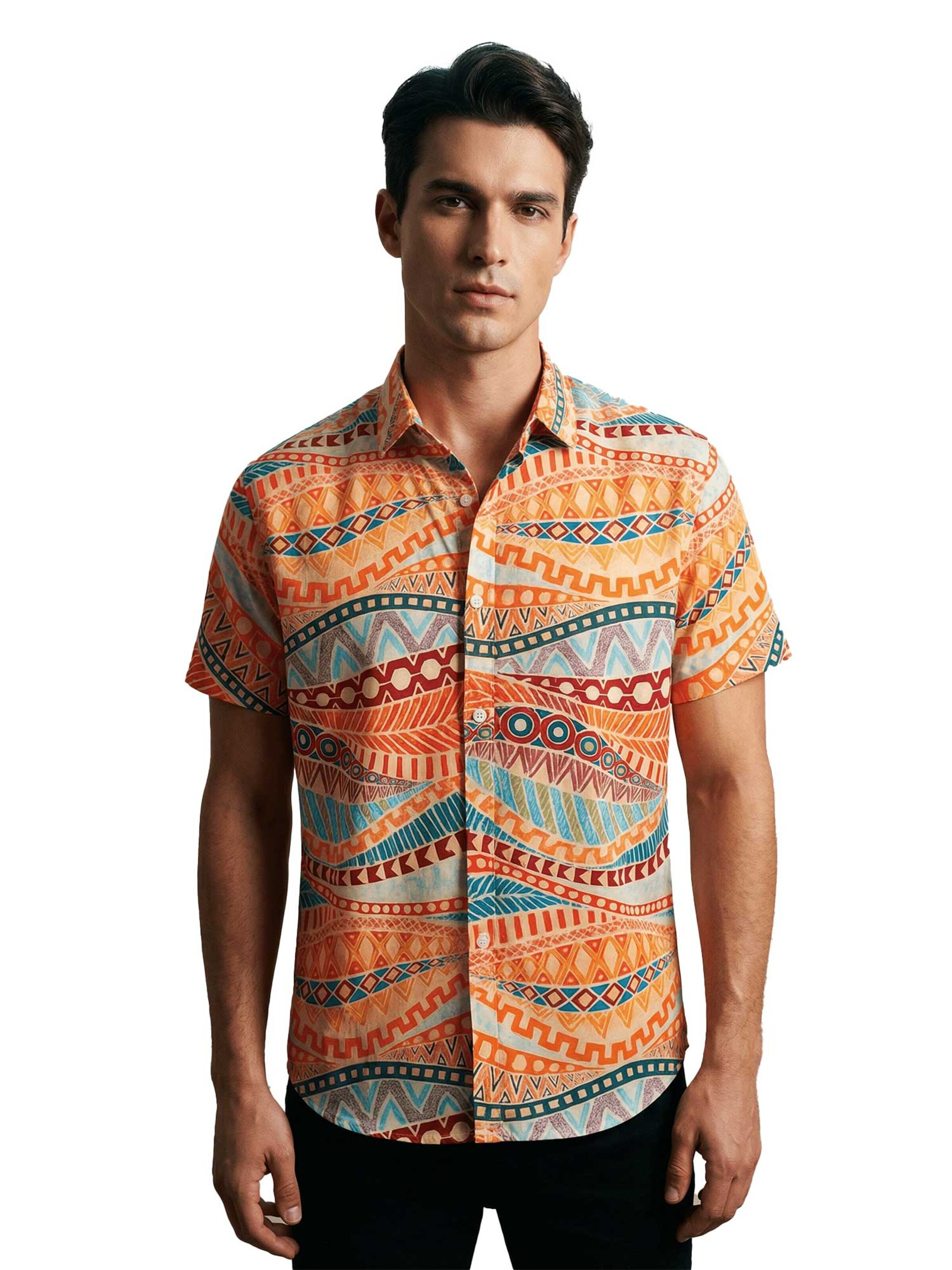Regular fit Camicia di Kalaia in rosso
