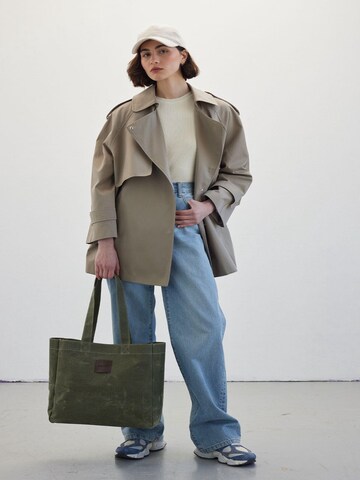 MANUKA Between-Seasons Coat in Brown