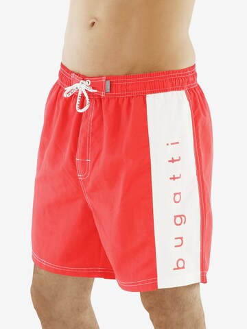 bugatti Badeshorts ' Dante ' in Rot