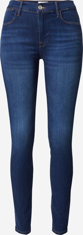 FRAME Skinny Jeans i blå: framsida