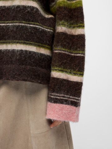 OBJECT Sweater 'OBJAlili' in Brown