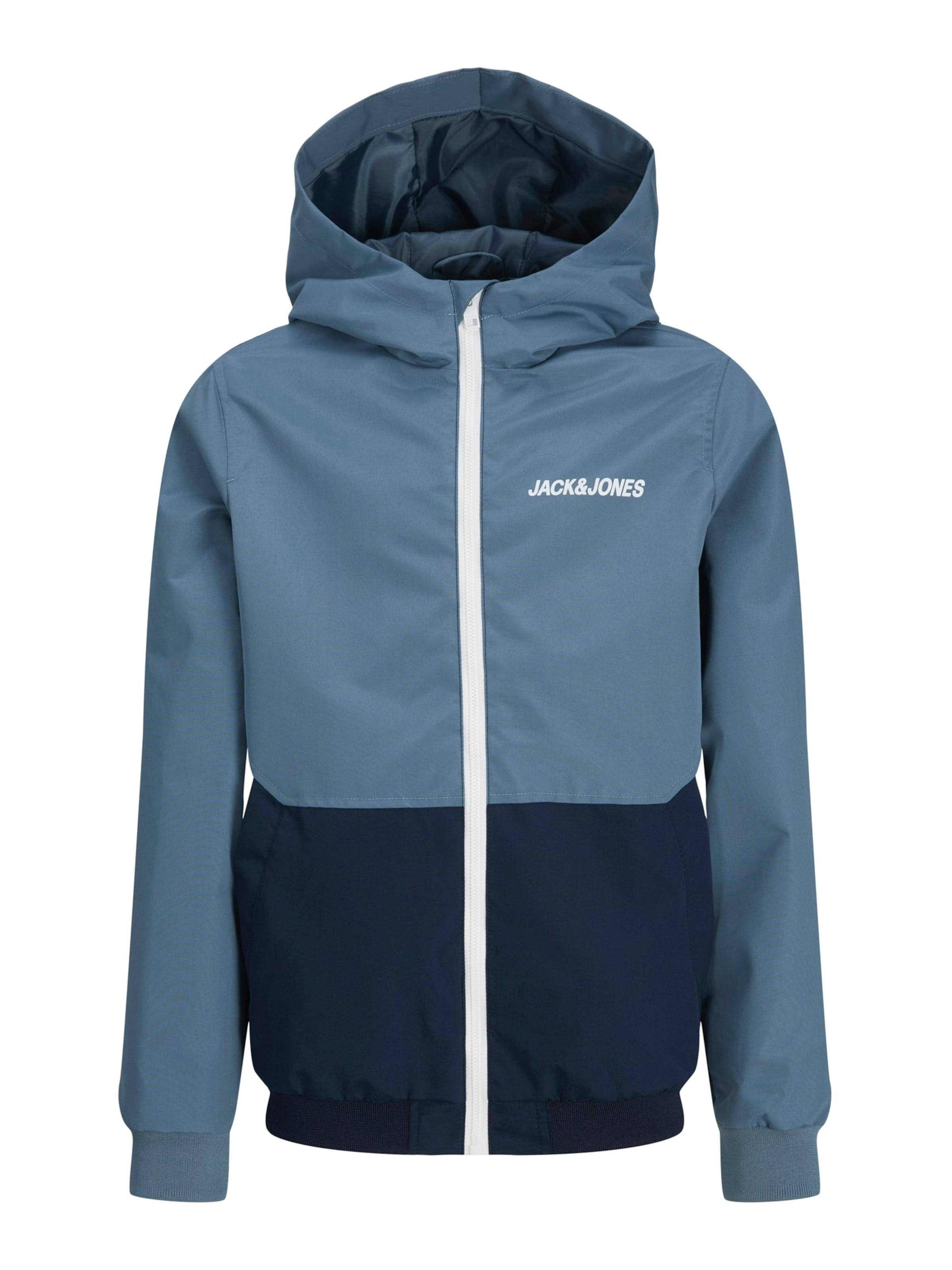 Jack & Jones Junior Kevad-sügisjope 'JJERUSH', värv sinine: eest vaates