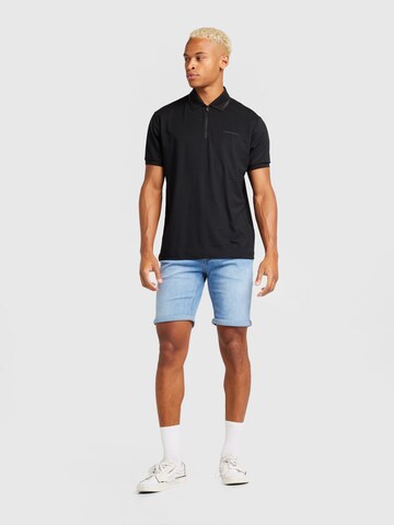 juoda Hackett London Marškinėliai