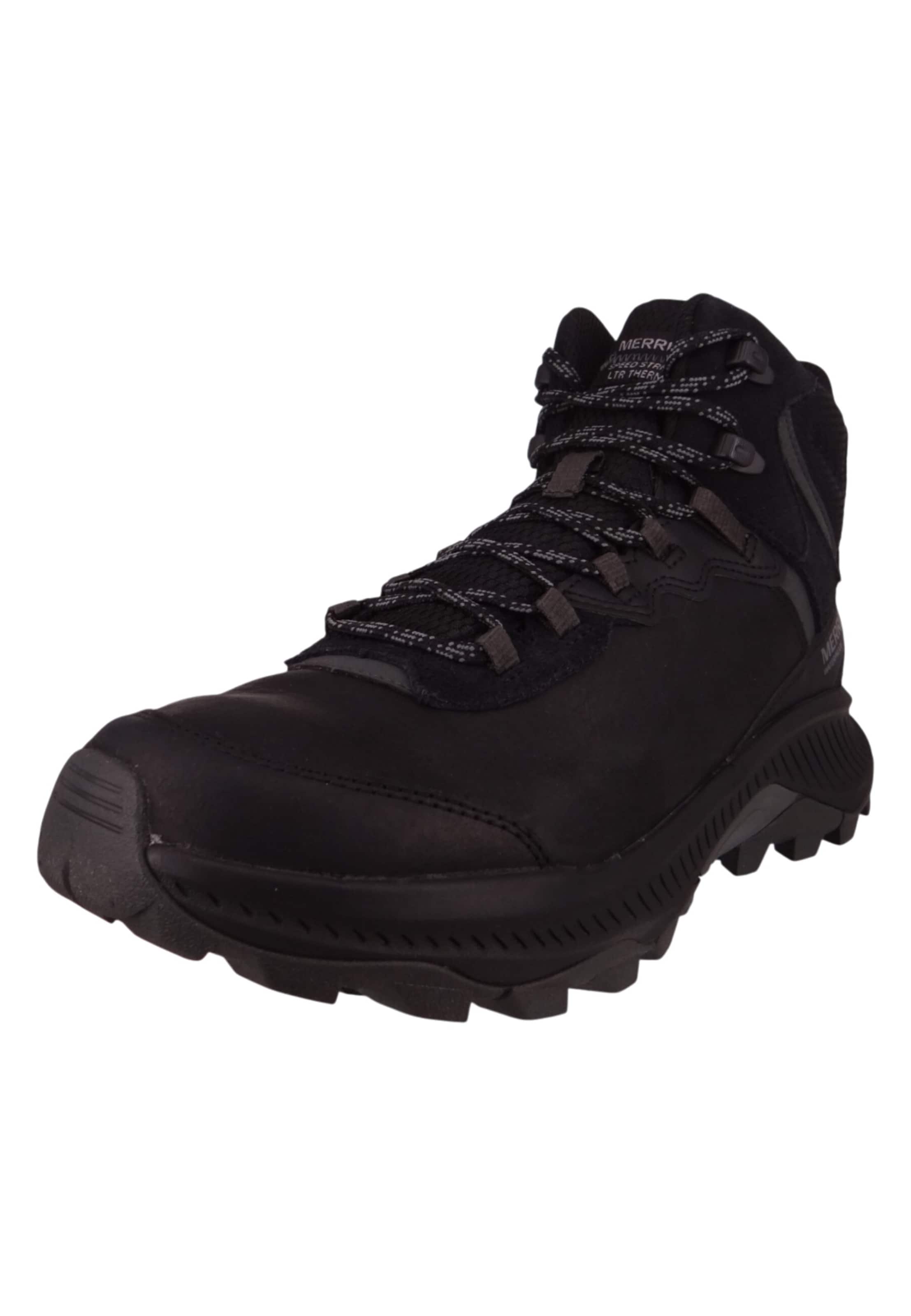 Bottines à lacets MERRELL en noir : devant