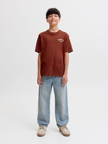 Jack & Jones Junior Tričko 'JJEBRANDES' - Hnedá
