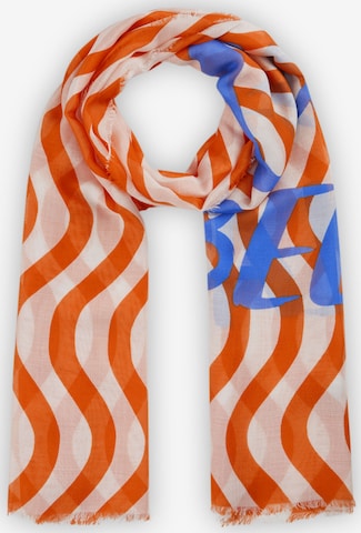 Écharpe CODELLO en rouge : devant