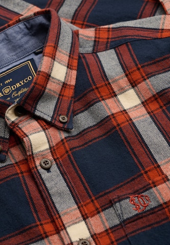 Superdry & Co Regular fit Overhemd in Blauw
