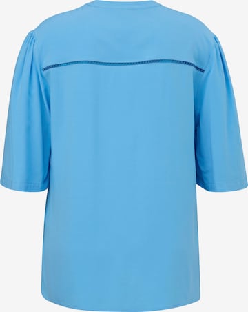 TRIANGLE Bluse in Blau