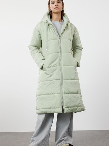 Trendyol Between-seasons coat in Green