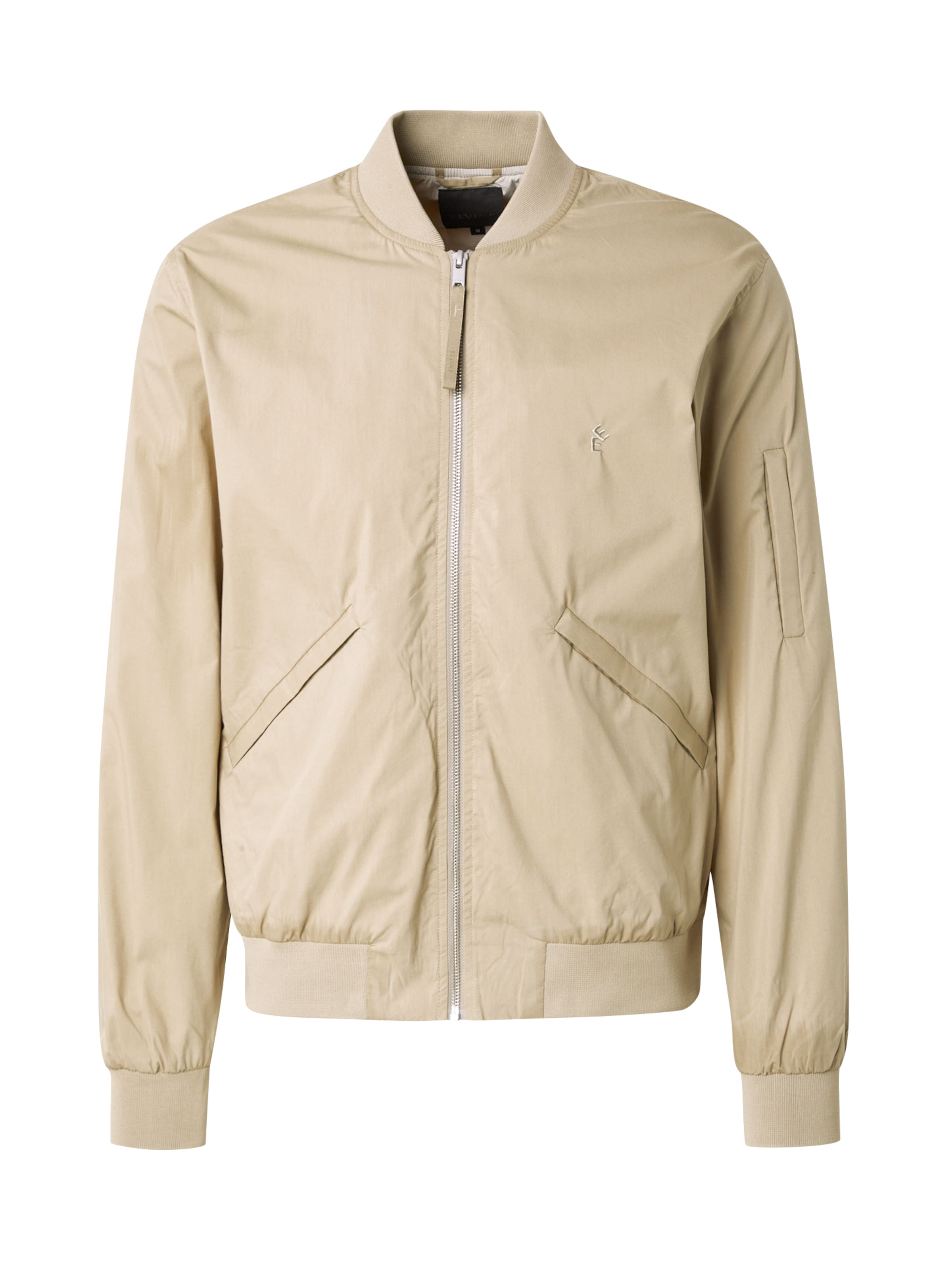 Veste mi-saison 'Leondre' elvine en beige : devant