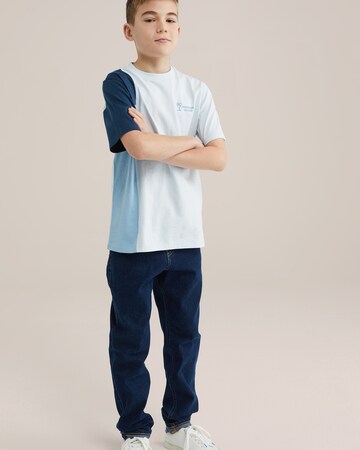 WE Fashion Tričko – modrá