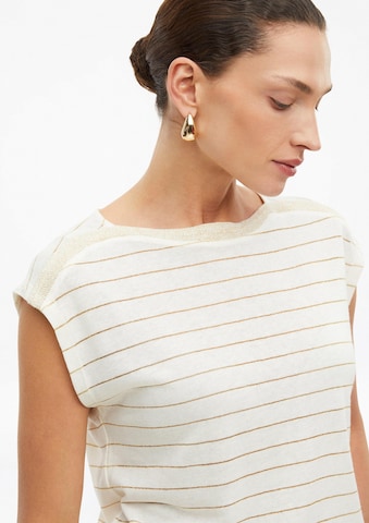 s.Oliver BLACK LABEL Top in Beige