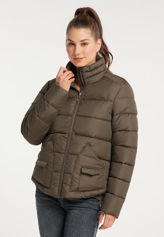 MYMO Winter jacket in Green: front