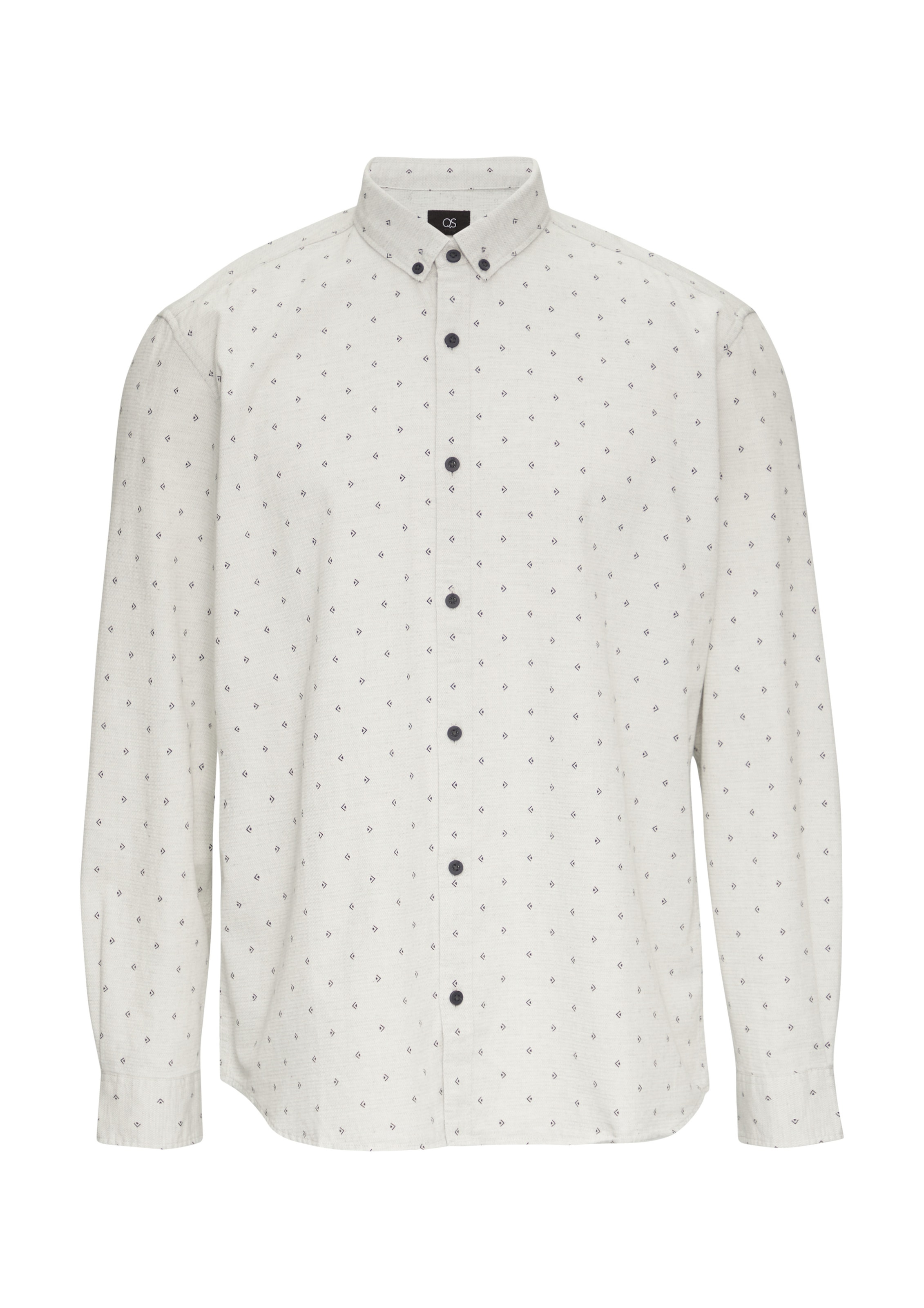 QS Hemd in Beige: Vorderseite