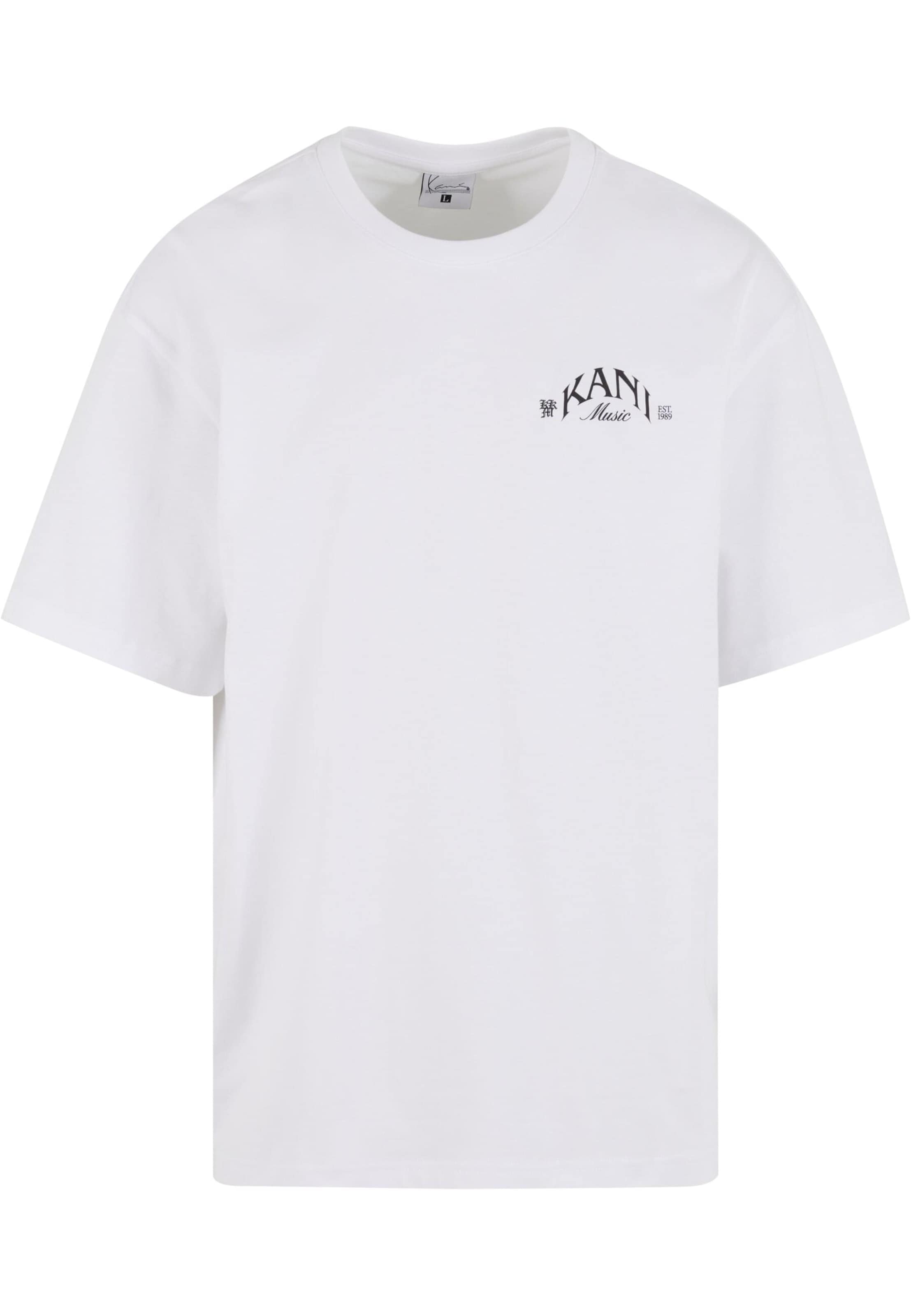 Karl Kani - Camisa em branco: frente