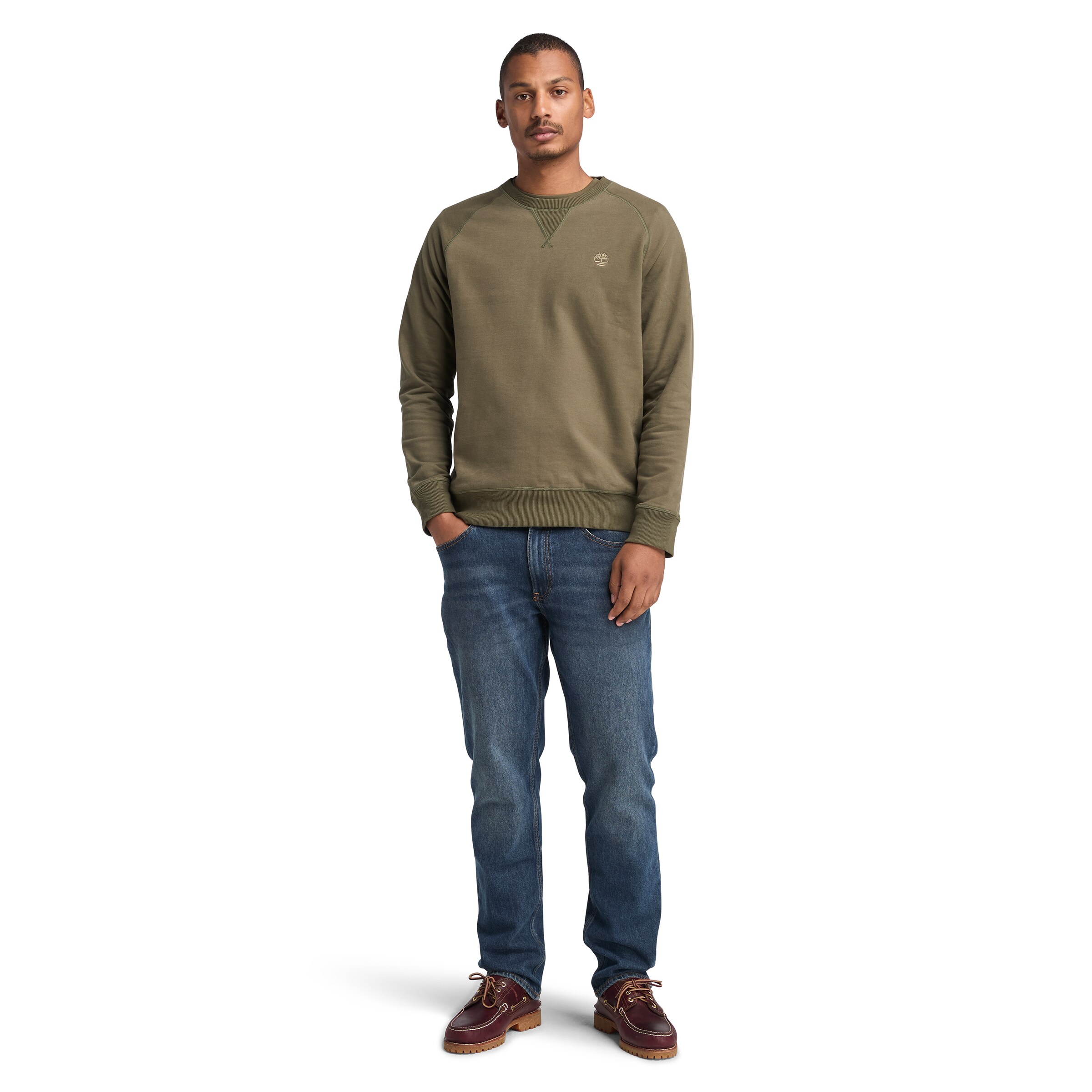 TIMBERLAND Sweatshirt in Grün